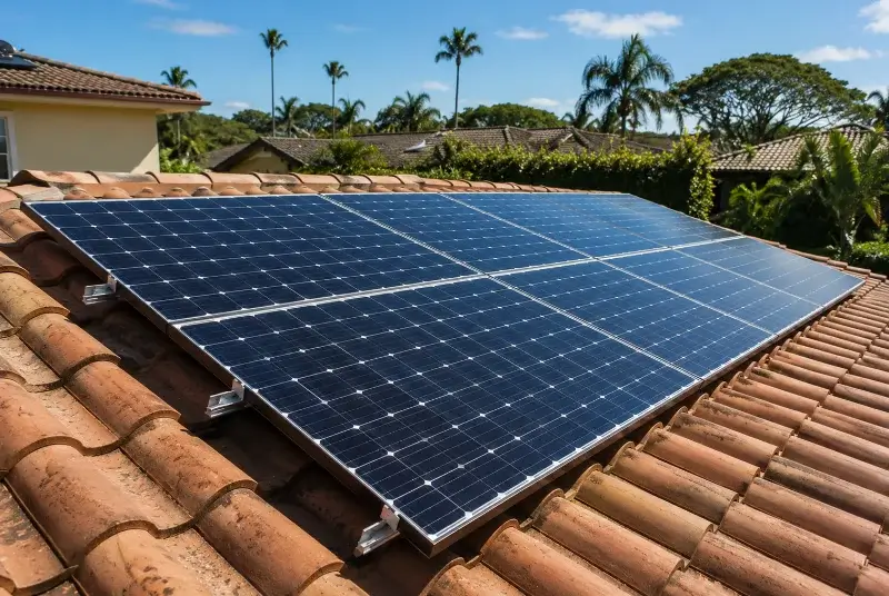 Installation de panneaux solaires à Parbayse